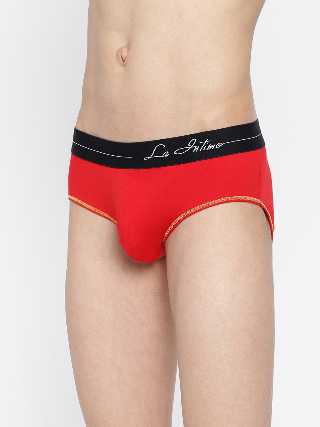 La Intimo Men's Core Briefs in a Pack of 1 – Comfortable and Durable Standard Fit Underwear