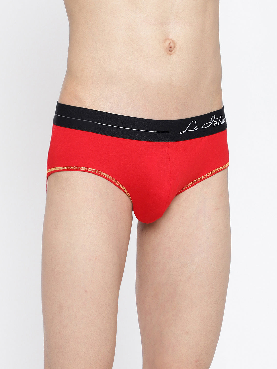 La Intimo Men's Core Briefs in a Pack of 1 – Comfortable and Durable Standard Fit Underwear