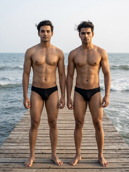 Men's Sleek Low Rise Cotton Brief - Classic Soft (Pack of 2) - view 6 - La Intimo