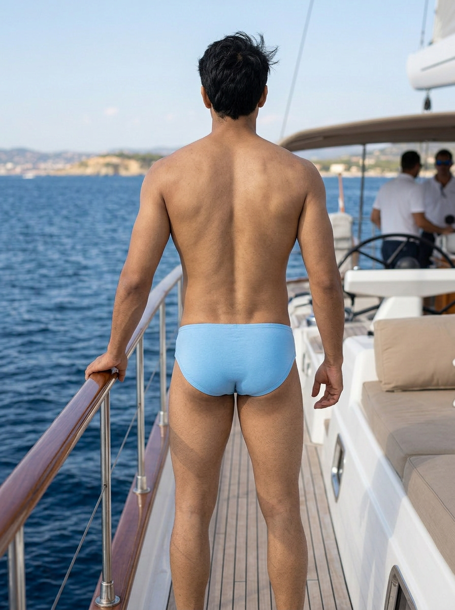 Cotton Brief - Stripe Fashion
