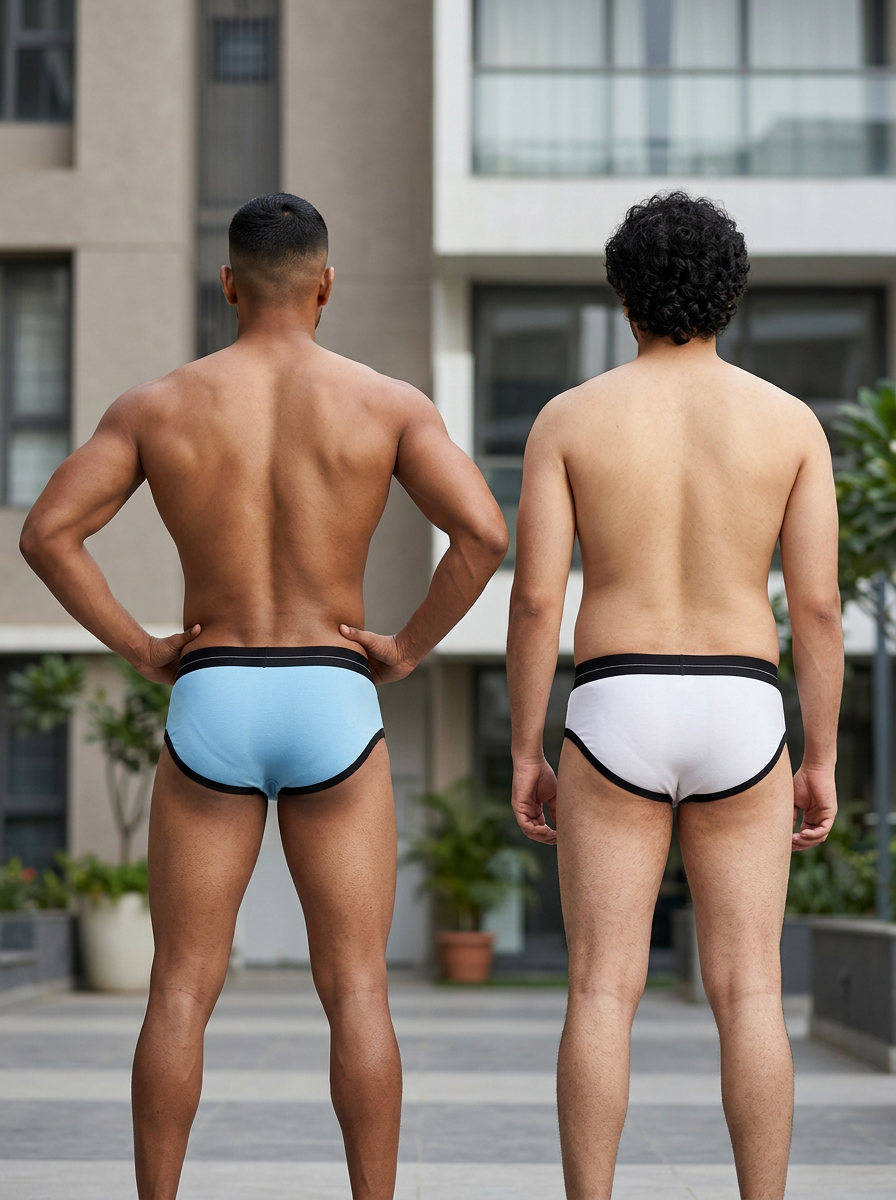Cotton Brief - Cross Modern (Pack of 2)