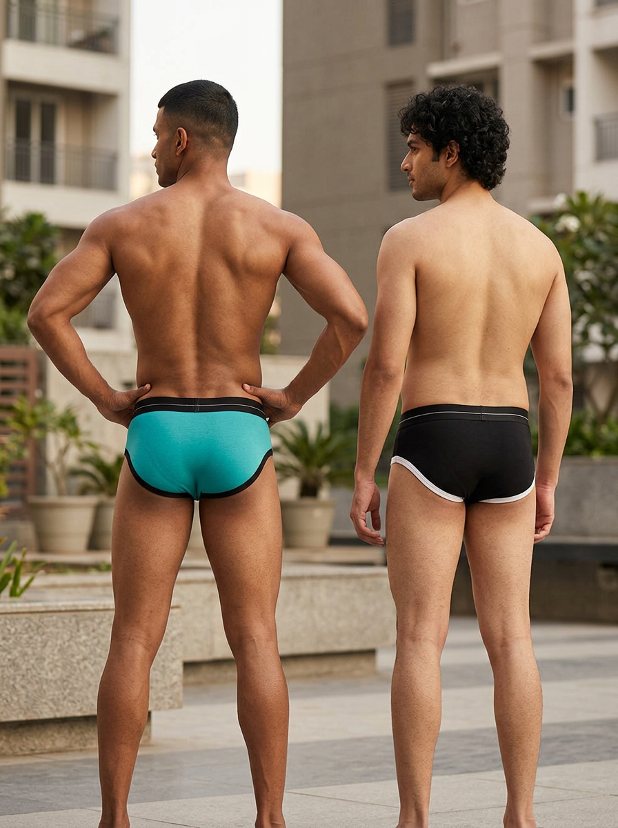 Cotton Brief - Cross Modern (Pack of 2)