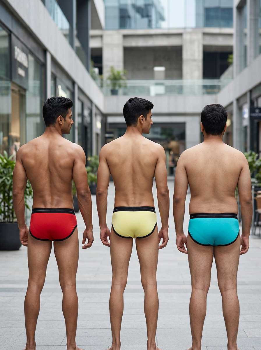 Cotton Brief - Cross Modern (Pack of 3)