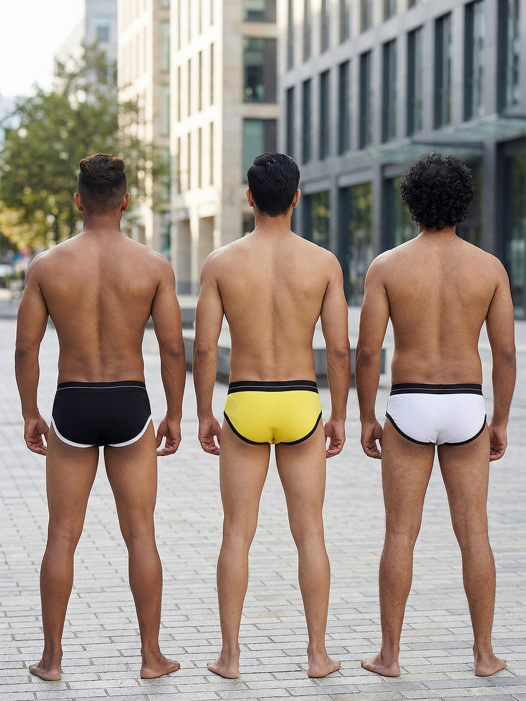 Cotton Brief - Cross Modern (Pack of 3)