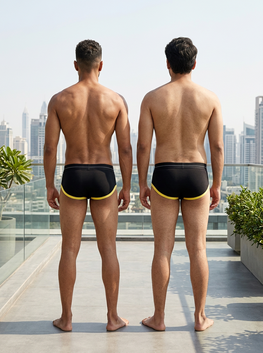 Cotton Brief - Retro Style (Pack of 2)