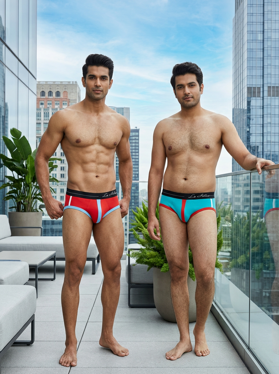 Cotton Brief - Retro Style (Pack of 2)
