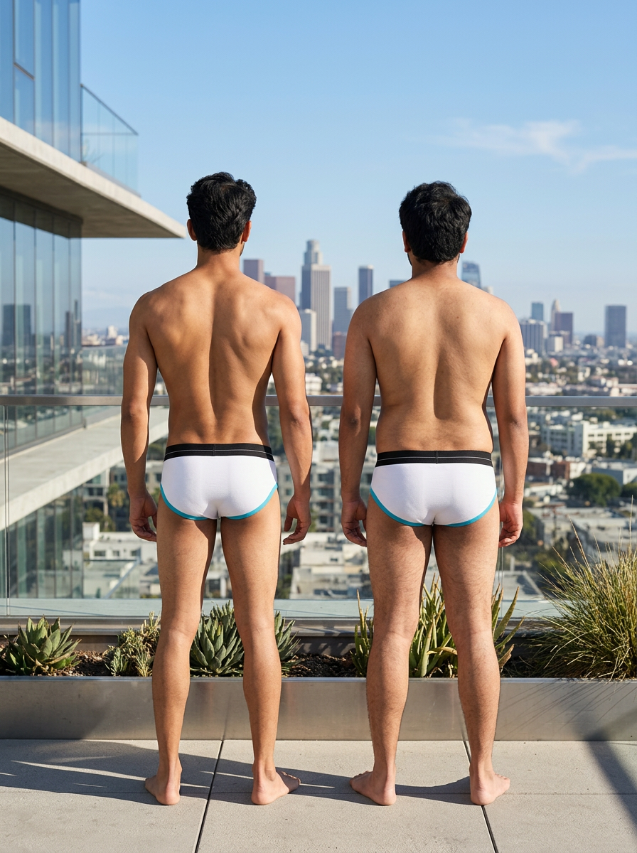 Cotton Brief - Retro Style (Pack of 2)
