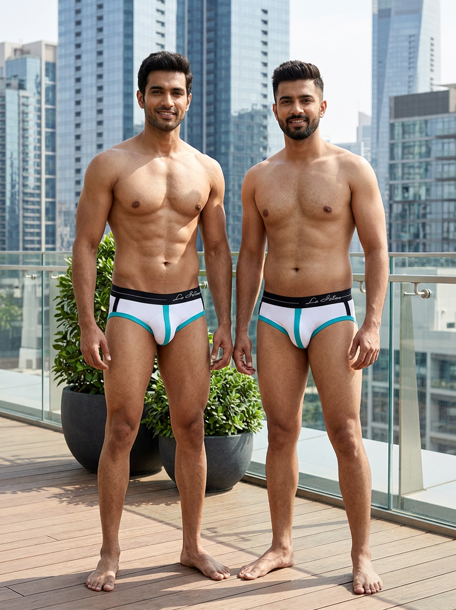 Cotton Brief - Retro Style (Pack of 2)