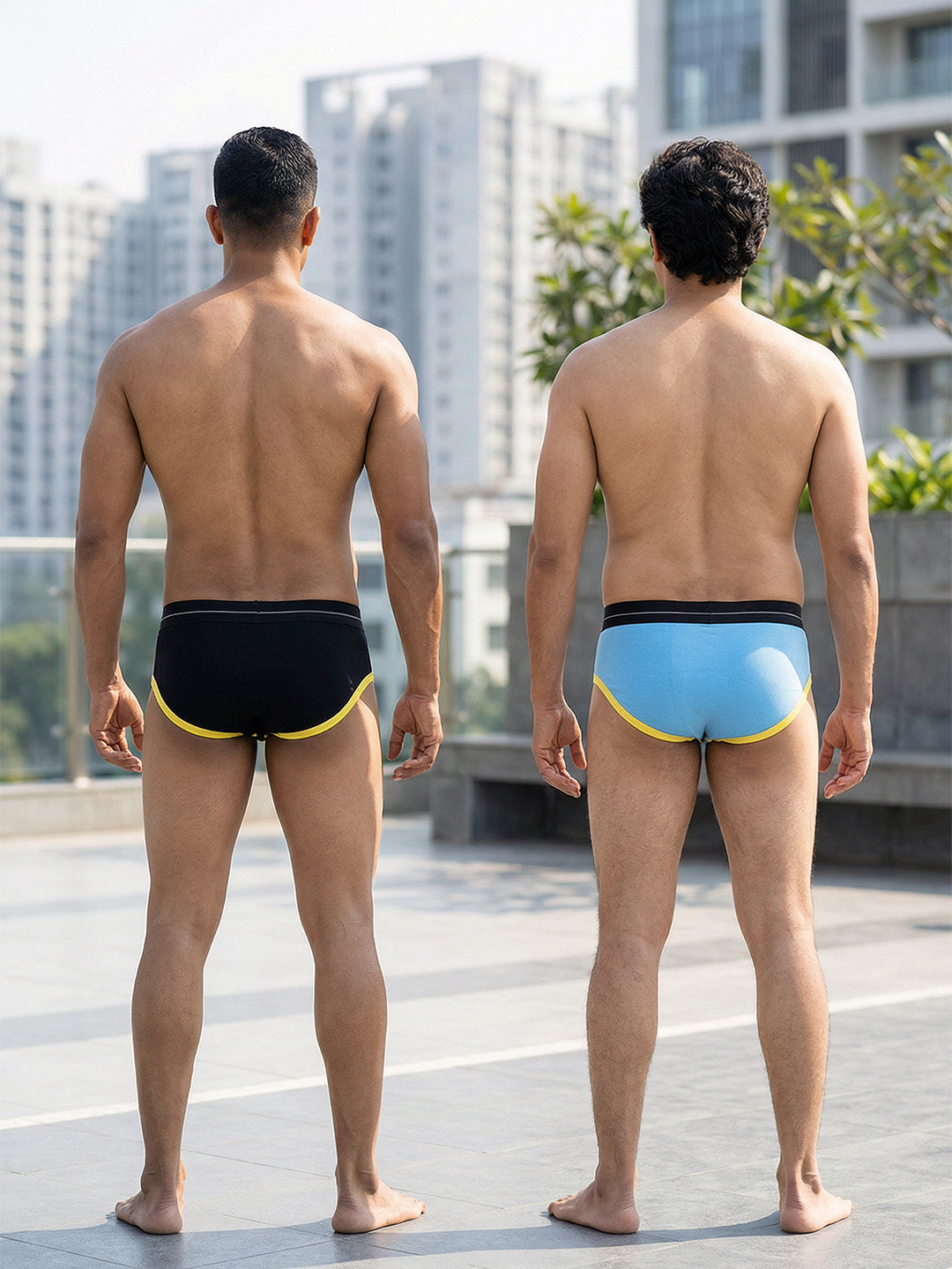 Cotton Brief - Retro Style (Pack of 2)