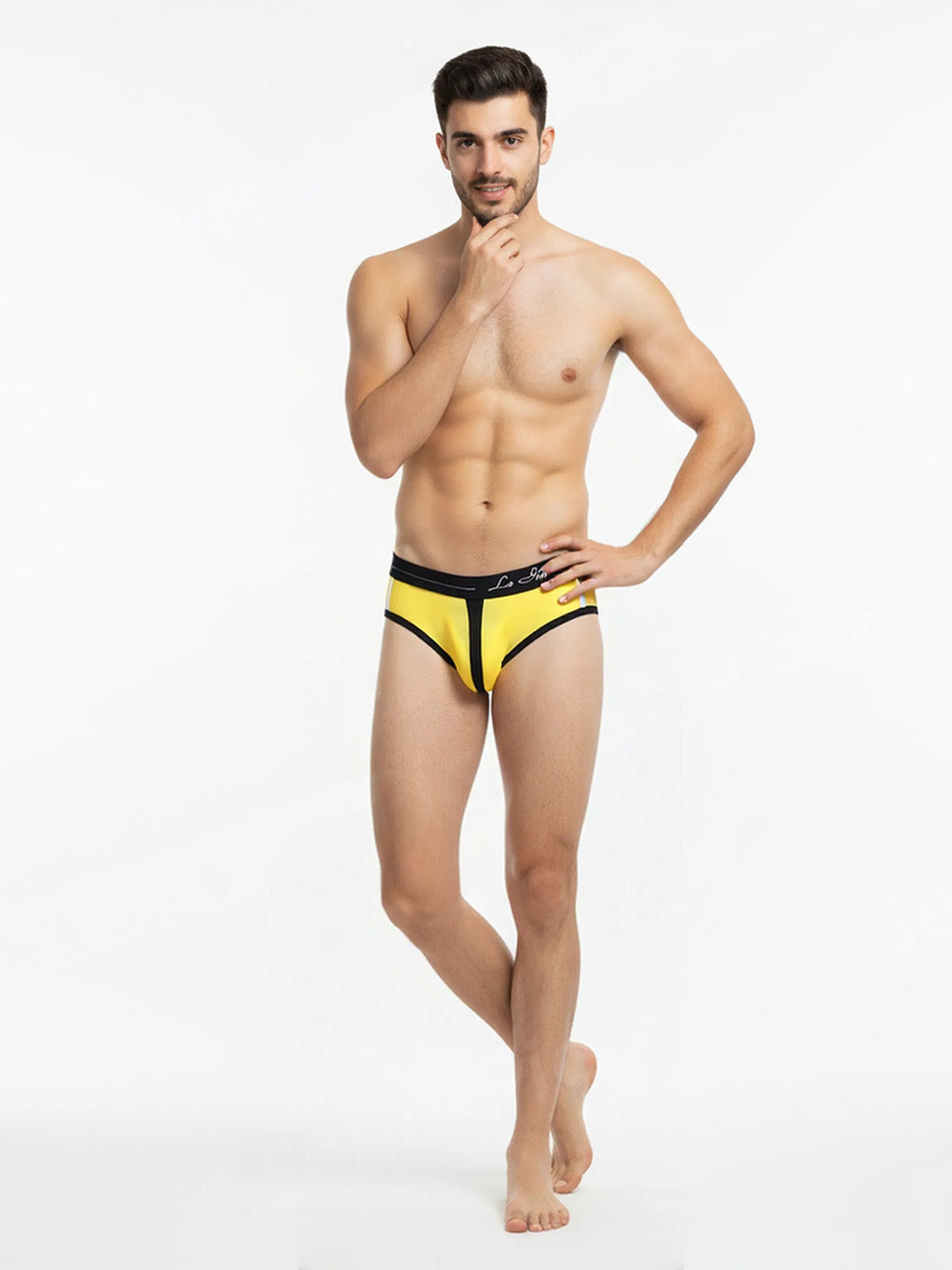 Cotton Brief - Retro Style