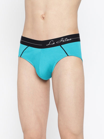 Men's Standard Core Briefs Innerwear by La Intimo - Single Pack Underwear