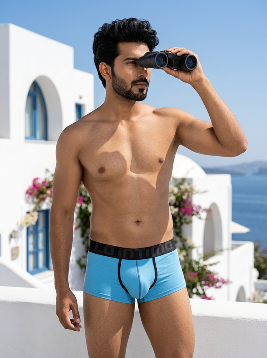 Men's MicroModal Boyshort Brief - Swag - view 6 - La Intimo