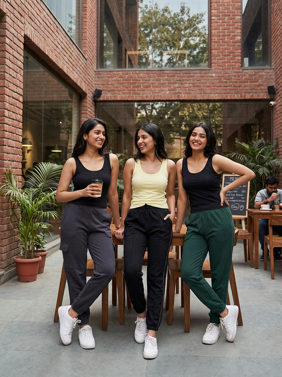 Deep U-Neck Camisole (Pack of 3)
