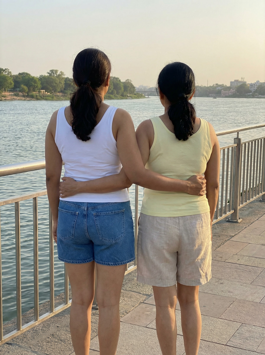 Deep U-Neck Camisole (Pack of 2)