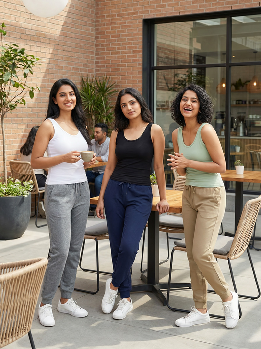 Deep U-Neck Camisole (Pack of 3)