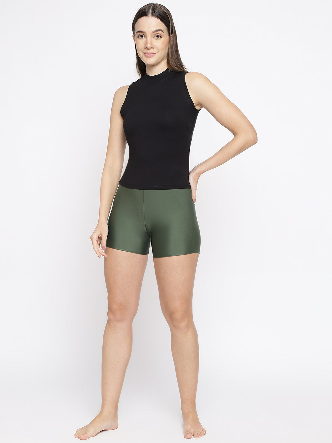 High Neck Tank Top Camisole (Pack of 2)