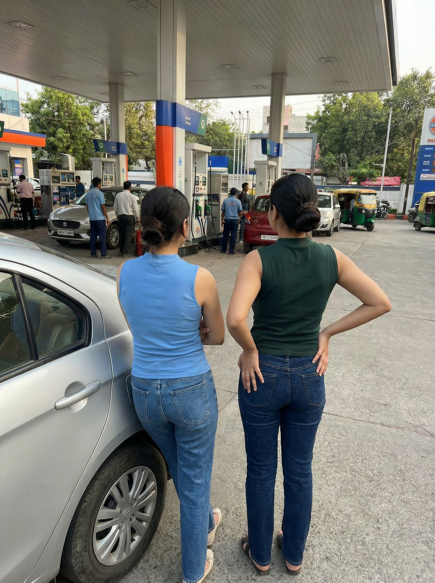 High Neck Tank Top Camisole (Pack of 2)