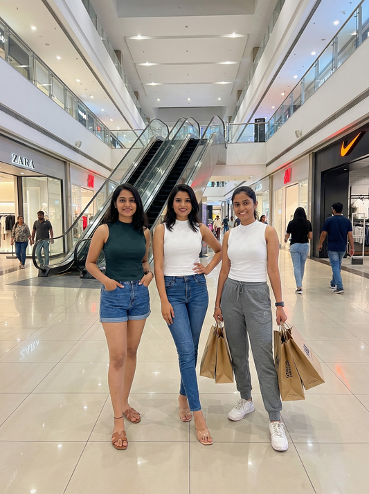 High Neck Tank Top Camisole (Pack of 3)