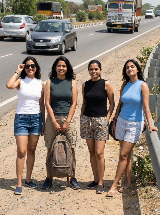 High Neck Tank Top Camisole (Pack of 4)