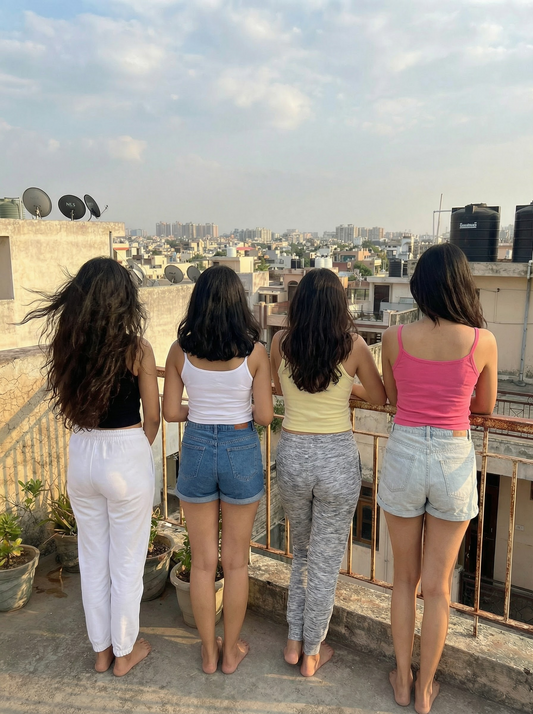 Regular Noodle Strap Camisole (Pack of 4)