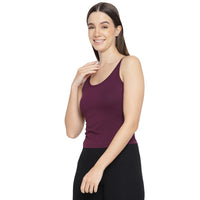 La Intimo Women's Cotton Slip Spaghetti Tank Top | Inner Camisole for Women LICAM06