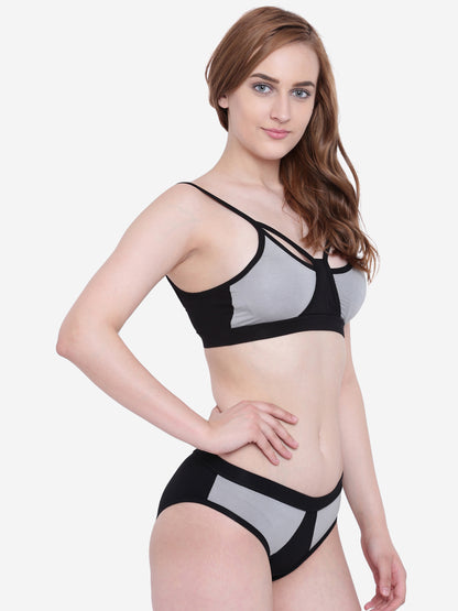 La Intimo Women's Luxury Liquidate Full Coverage Bikini Set with Bikini Briefs, offering a comfortable and elegant design for beachwear, available in a multi-pack of 2.