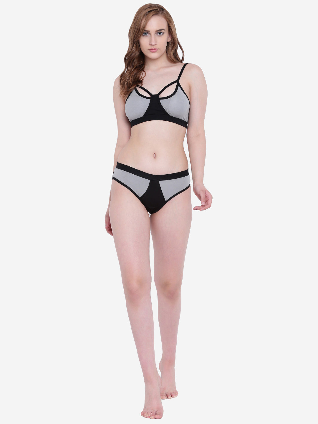 La Intimo Women's Luxury Liquidate Full Coverage Bikini Set with Bikini Briefs, offering a comfortable and elegant design for beachwear, available in a multi-pack of 2.