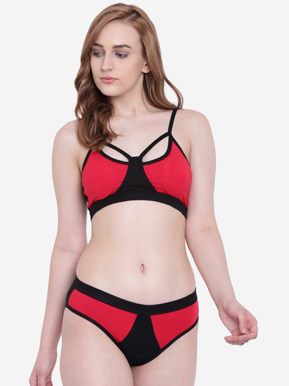 La Intimo Women's Luxury Liquidate Full Coverage Bikini Set with Bikini Briefs, offering a comfortable and elegant design for beachwear, available in a multi-pack of 2.