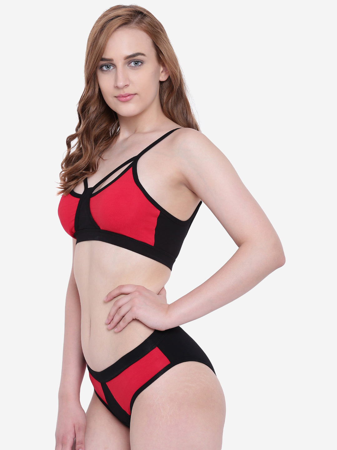 La Intimo Women's Luxury Liquidate Full Coverage Bikini Set with Bikini Briefs, offering a comfortable and elegant design for beachwear, available in a multi-pack of 2.