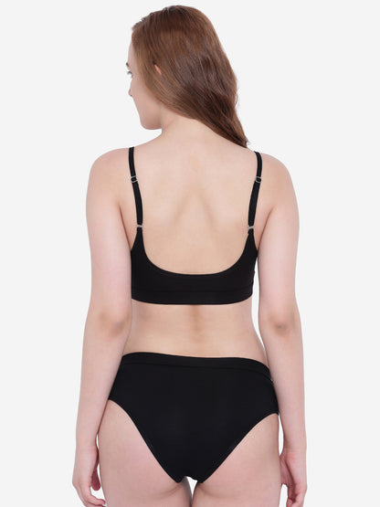 La Intimo Women's Luxury Liquidate Full Coverage Bikini Set with Bikini Briefs, offering a comfortable and elegant design for beachwear, available in a multi-pack of 2.