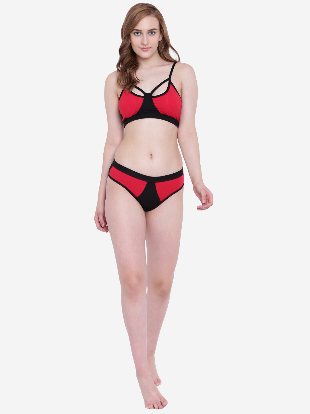 La Intimo Women's Luxury Liquidate Full Coverage Bikini Set with Bikini Briefs, offering a comfortable and elegant design for beachwear, available in a multi-pack of 2.