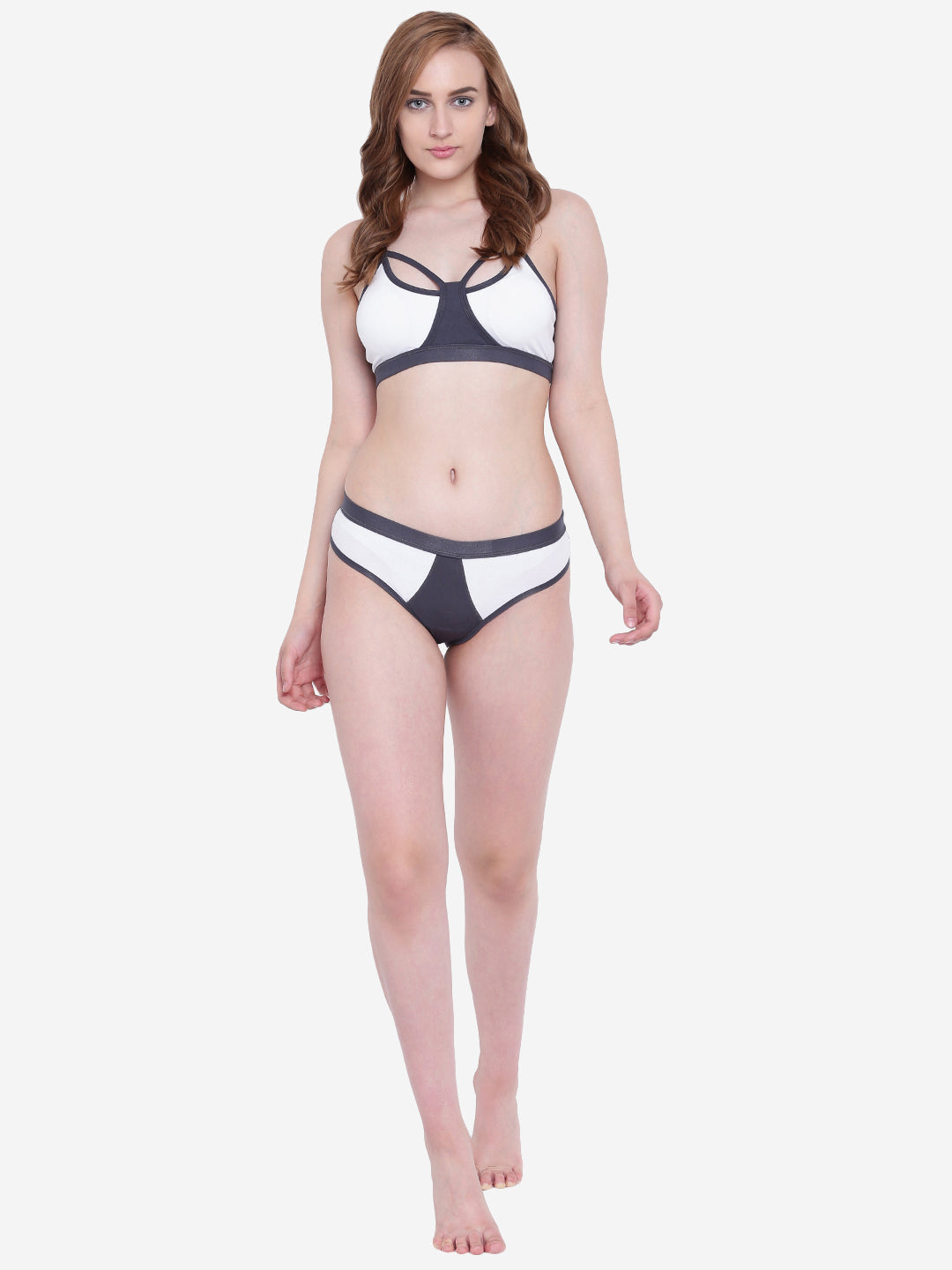 La Intimo Women's Luxury Liquidate Full Coverage Bikini Set with Bikini Briefs, offering a comfortable and elegant design for beachwear, available in a multi-pack of 2.