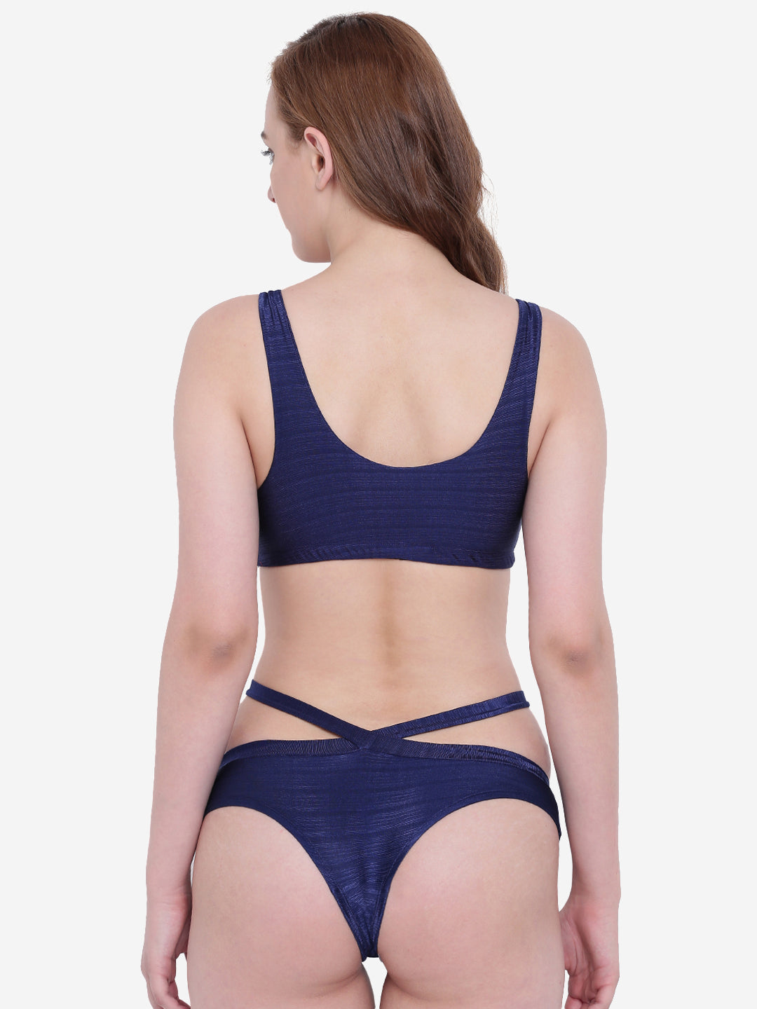 La Intimo Women's Luxury Liquidate Bikini Set, including a bralette and thongs, offering stylish and comfortable beachwear, available in a multi-pack of 2.