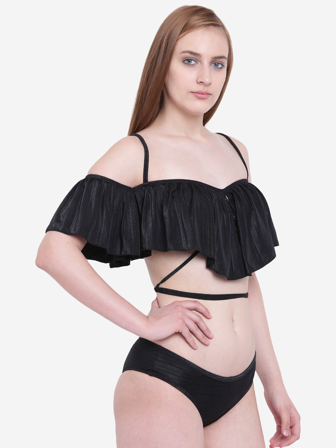 La Intimo Women's Luxury Liquidate Full Coverage Bikini Set with Bikini Briefs, offering stylish and comfortable beachwear, available in a multi-pack of 2.