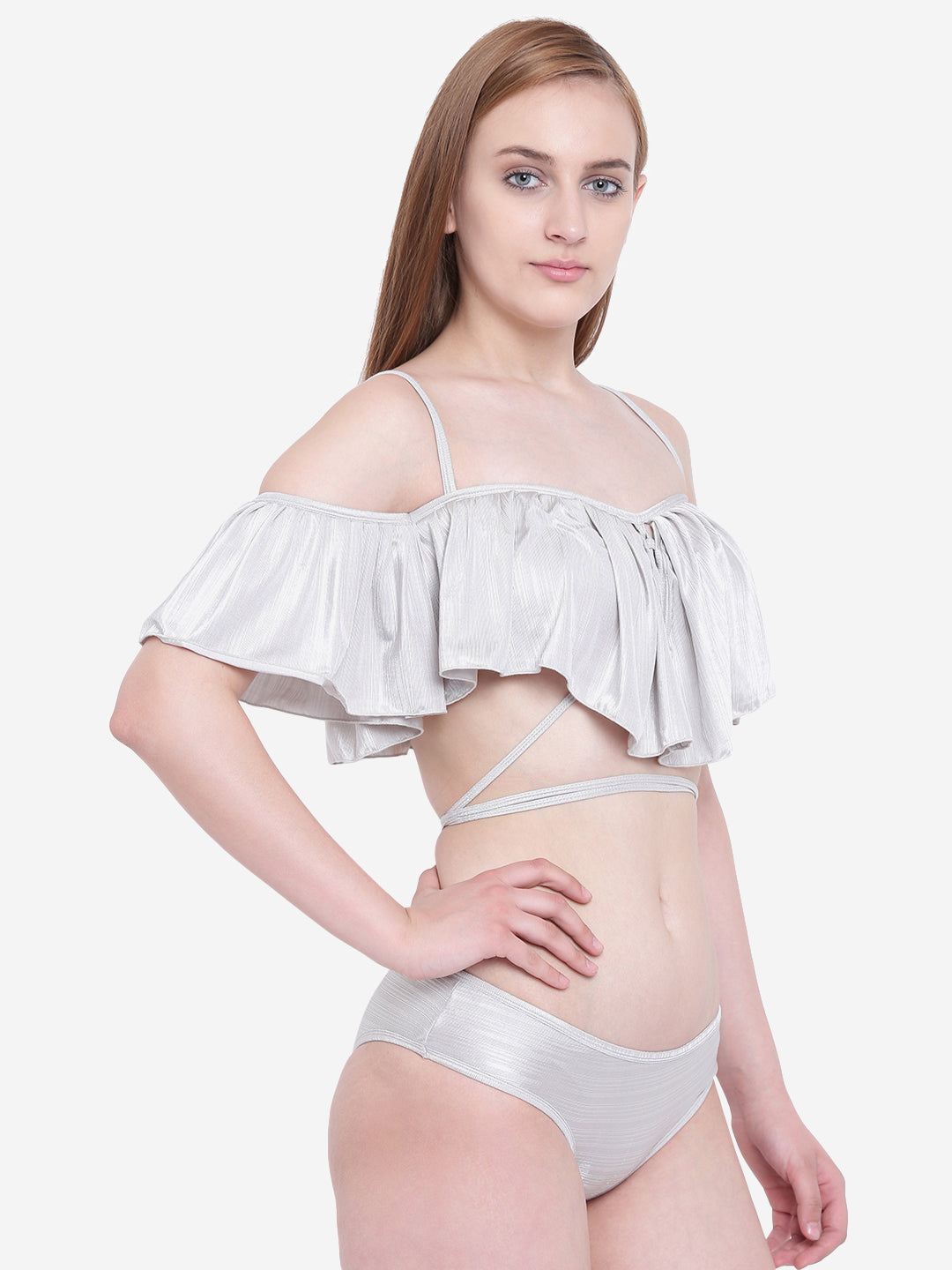 La Intimo Women's Luxury Liquidate Full Coverage Bikini Set with Bikini Briefs, offering stylish and comfortable beachwear, available in a multi-pack of 2.