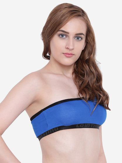 La Intimo Women's Luxury Liquidate One Shoulder Bikini Upper, offering a trendy and stylish design for beachwear, available in a single pack.