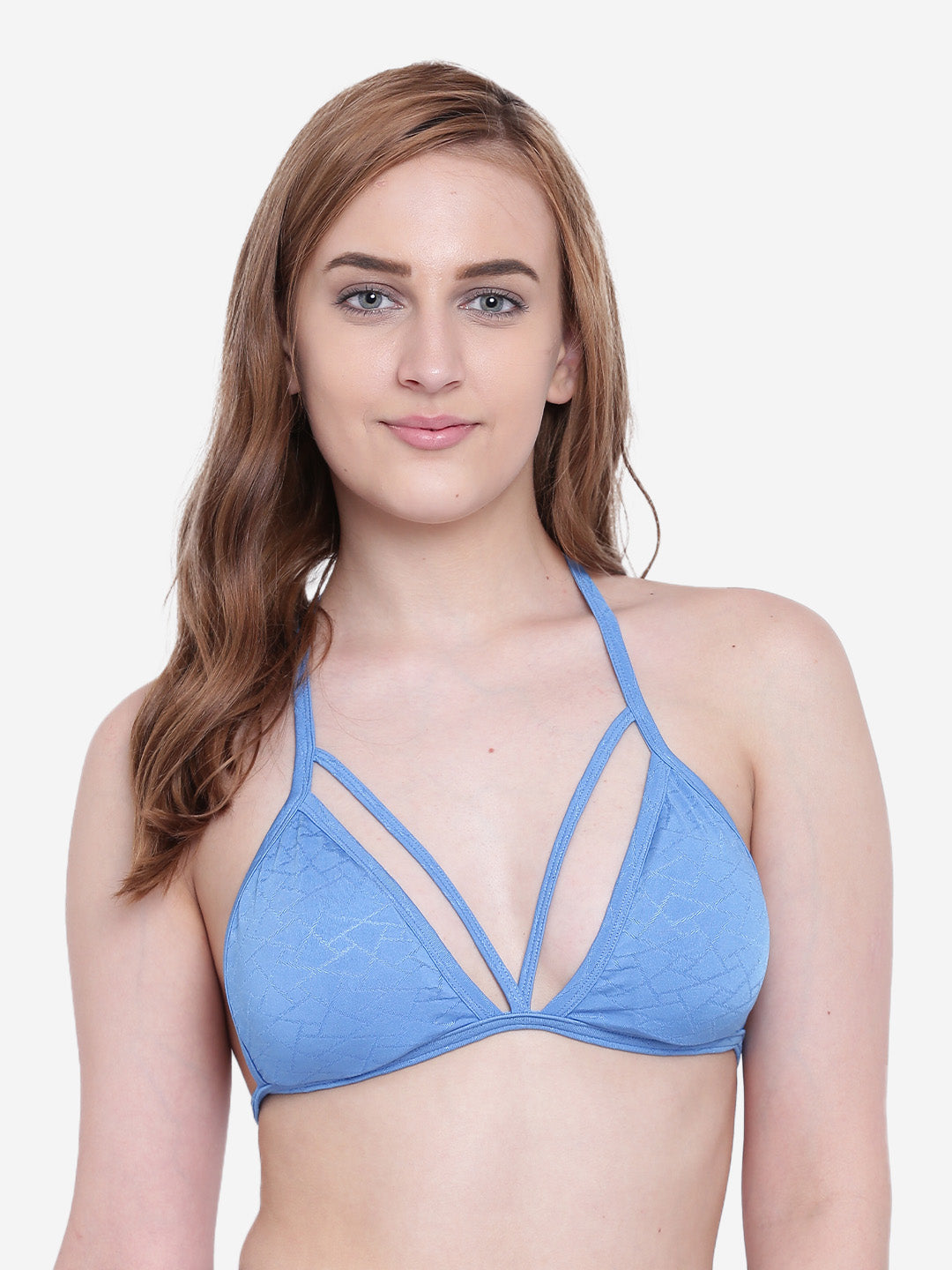 La Intimo Women's Luxury Core Full Coverage Bikini Upper, offering a supportive and elegant design for beachwear, available in a single pack.