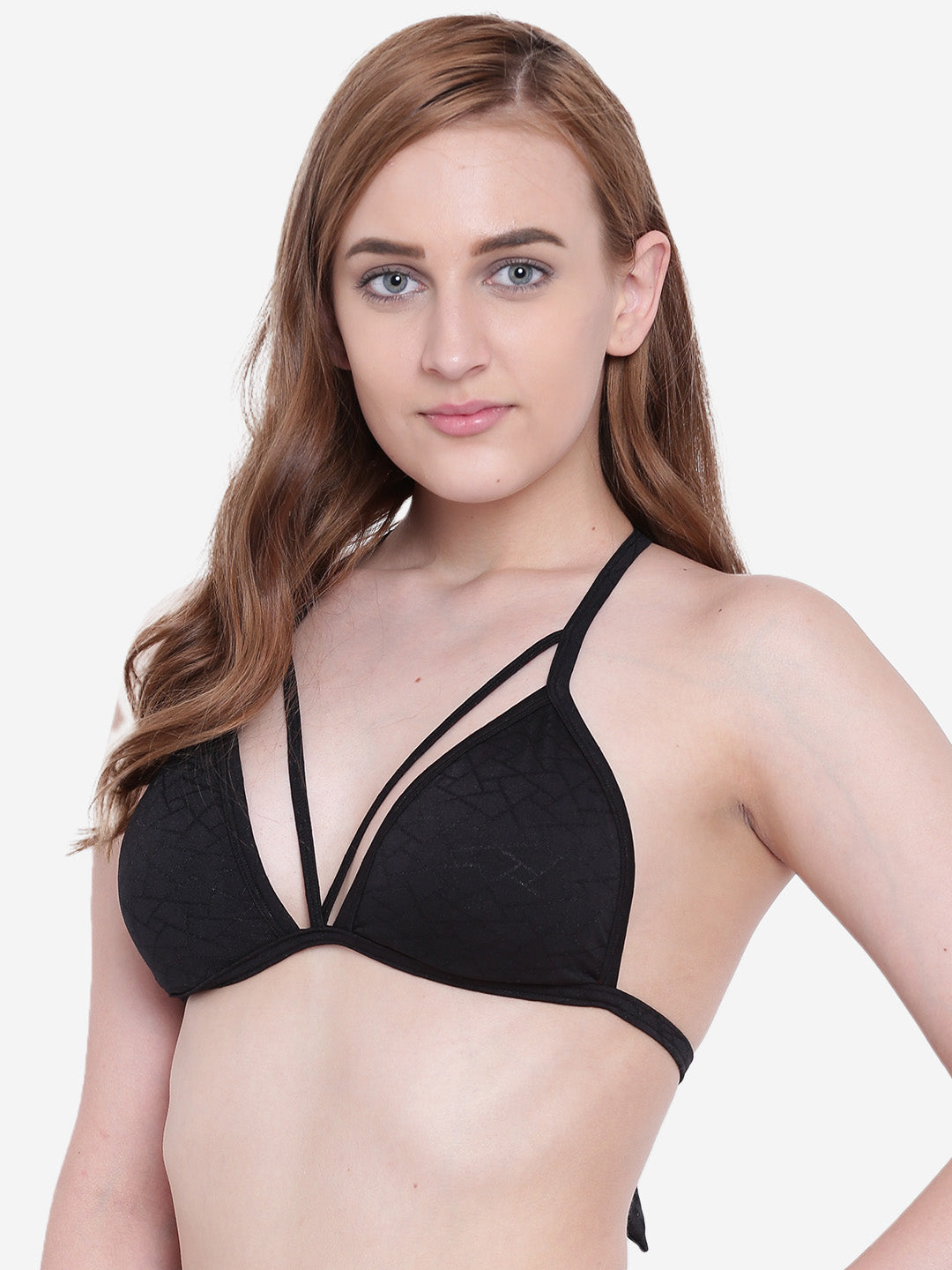 La Intimo Women's Luxury Core Full Coverage Bikini Upper, offering a supportive and elegant design for beachwear, available in a single pack.