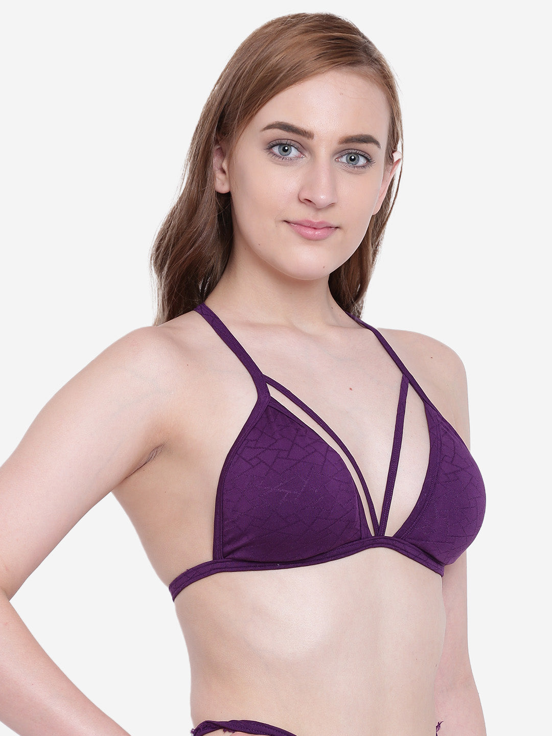 La Intimo Women's Luxury Core Full Coverage Bikini Upper, offering a supportive and elegant design for beachwear, available in a single pack.