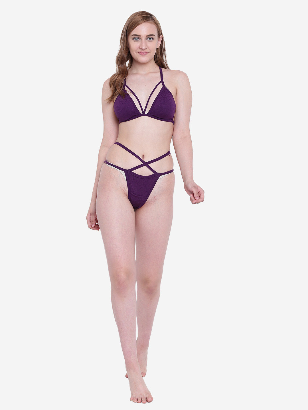 La Intimo Women's Luxury Core Full Coverage Bikini Upper, offering a supportive and elegant design for beachwear, available in a single pack.