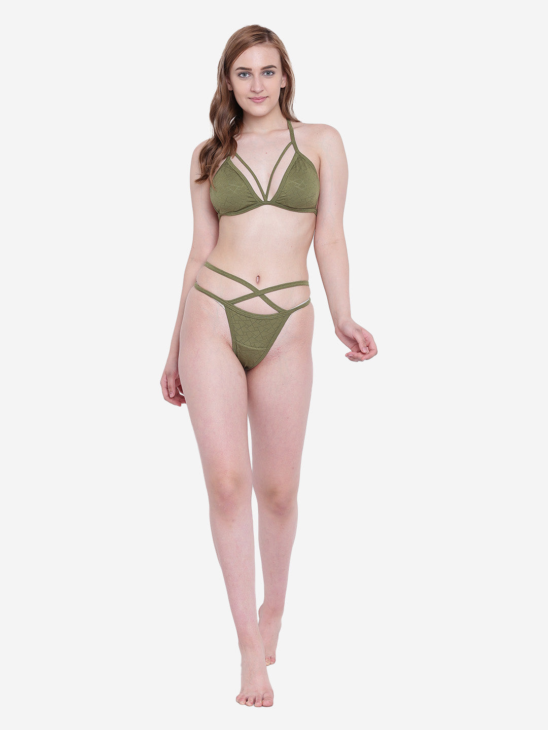 La Intimo Women's Luxury Core Full Coverage Bikini Upper, offering a supportive and elegant design for beachwear, available in a single pack.