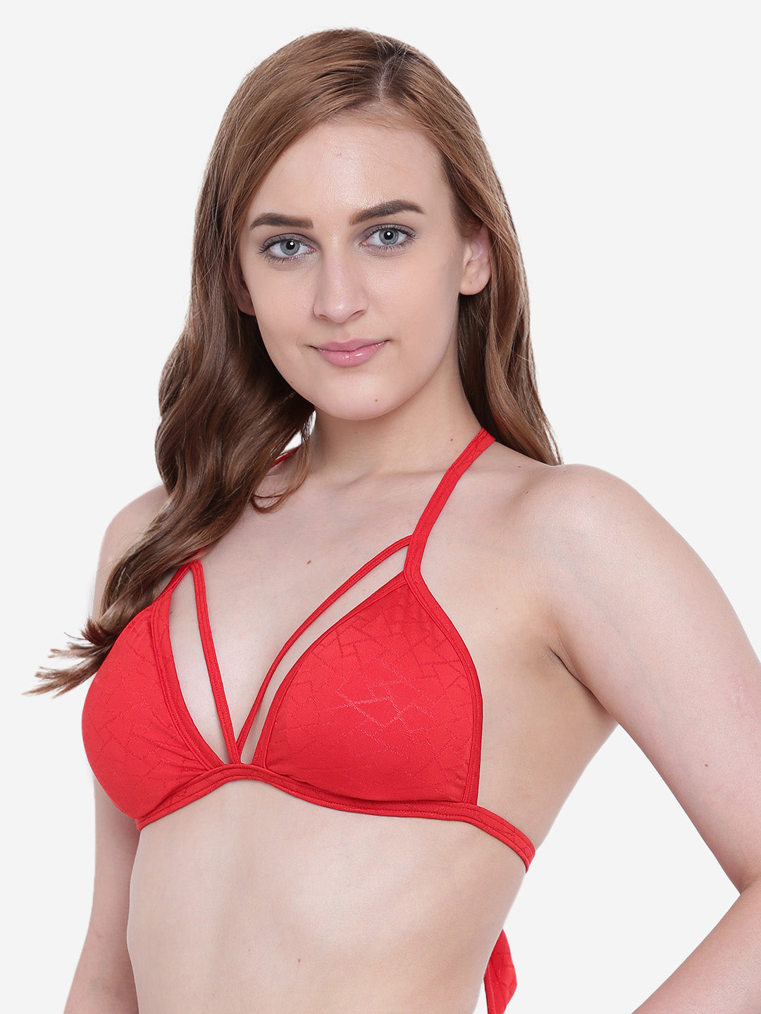 La Intimo Women's Luxury Core Full Coverage Bikini Upper, offering a supportive and elegant design for beachwear, available in a single pack.