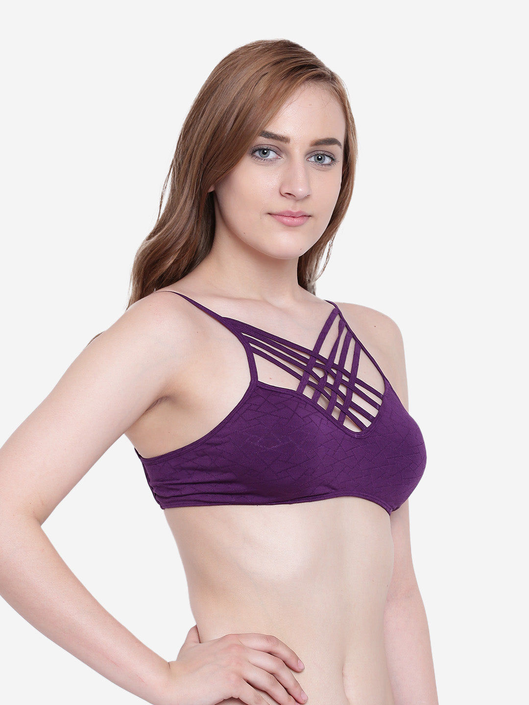 La Intimo Women's Luxury Core Full Coverage Bikini Upper, offering a stylish and supportive design for beachwear, available in a single pack.