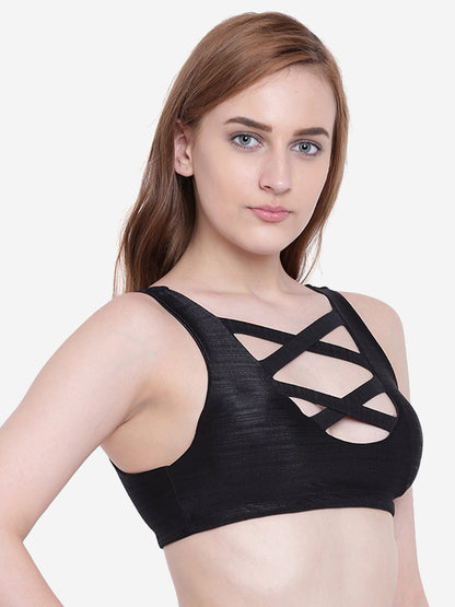 La Intimo Women's Luxury Liquidate Bikini Bralette, offering a stylish and comfortable fit for beachwear, available in a single pack.