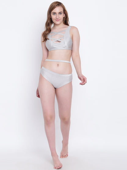 La Intimo Women's Luxury Liquidate Bikini Bralette, offering a stylish and comfortable fit for beachwear, available in a single pack.