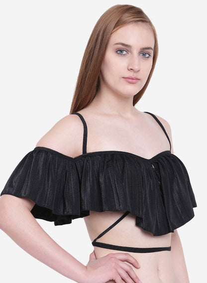 La Intimo Women's Luxury Liquidate Full Coverage Bikini Upper, providing a stylish and comfortable fit for beachwear, available in a single pack.