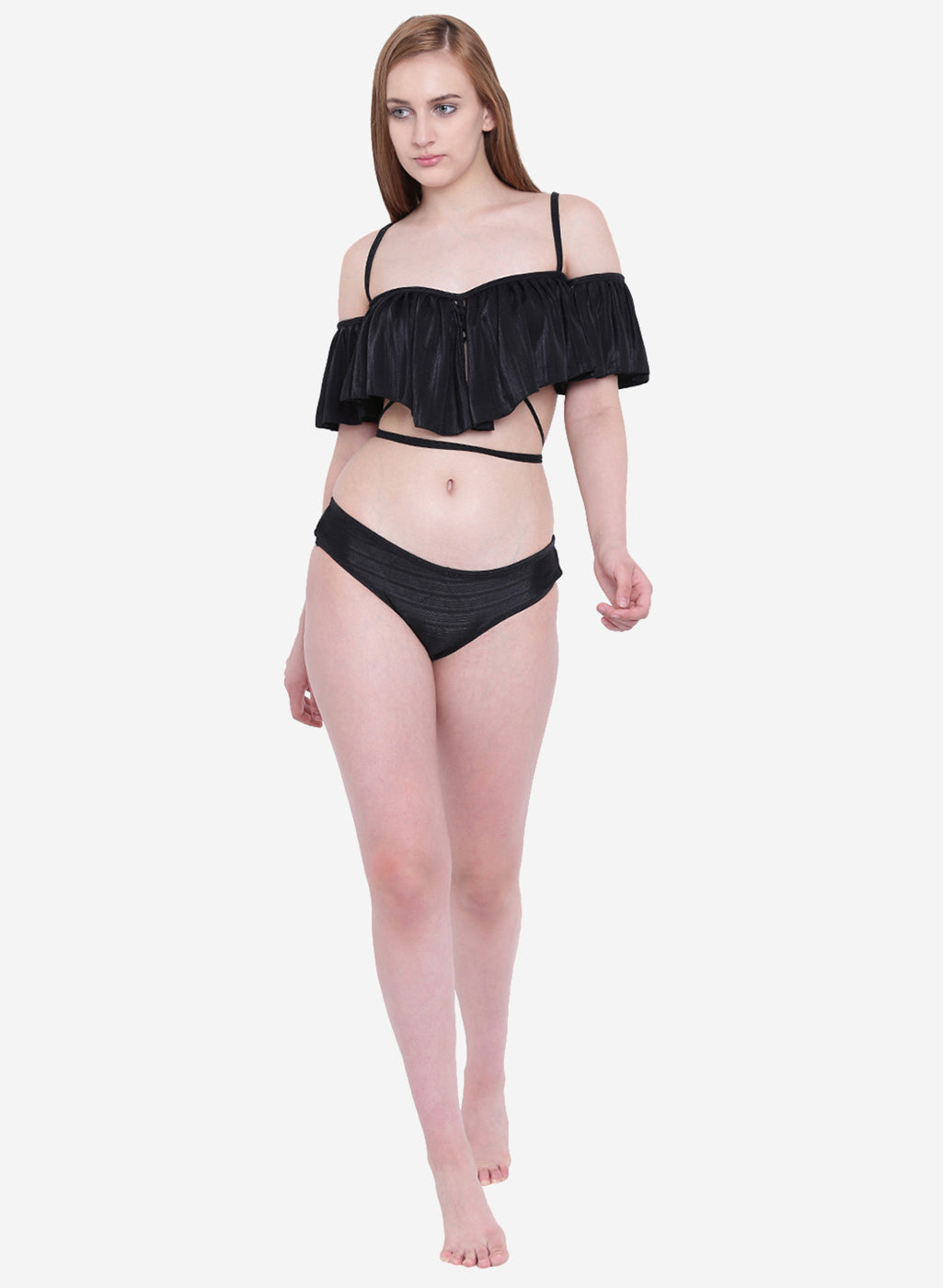 La Intimo Women's Luxury Liquidate Full Coverage Bikini Upper, providing a stylish and comfortable fit for beachwear, available in a single pack.