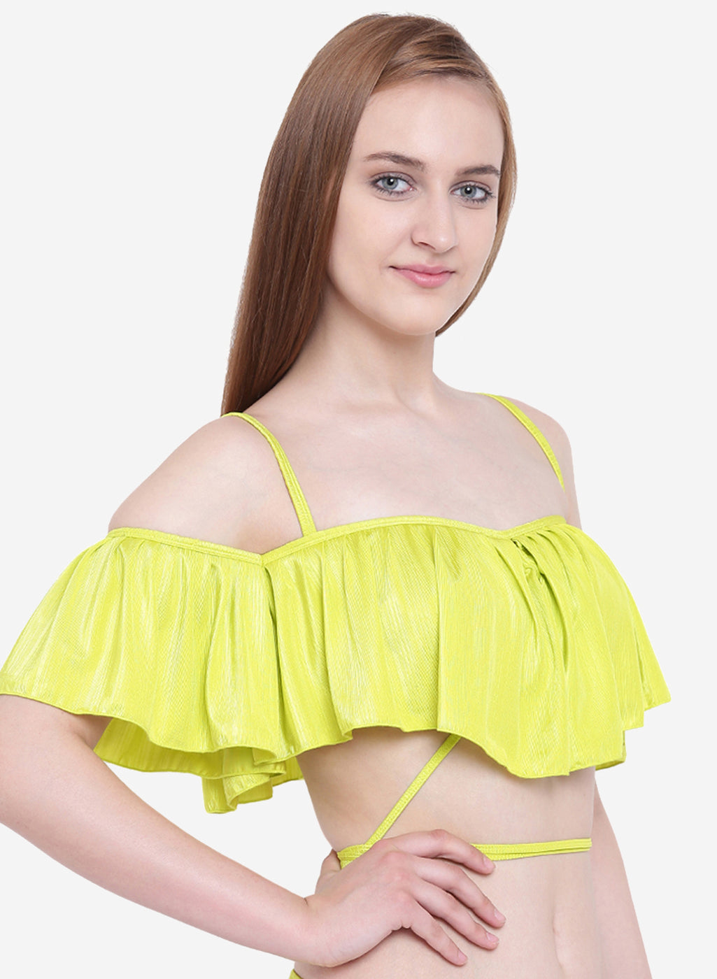 La Intimo Women's Luxury Liquidate Full Coverage Bikini Upper, providing a stylish and comfortable fit for beachwear, available in a single pack.