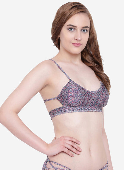 La Intimo Women's Luxury Liquidate Bikini Bralette, offering a stylish and comfortable design for beachwear, available in a single pack.