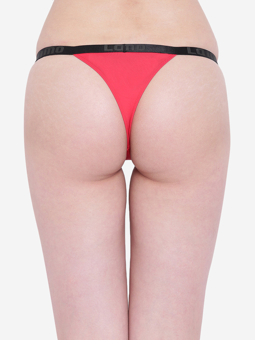 La Intimo Women's Premium Liquidate Thongs, offering a sleek and comfortable design, available in a single pack for everyday wear.